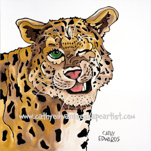 Winking Leopard