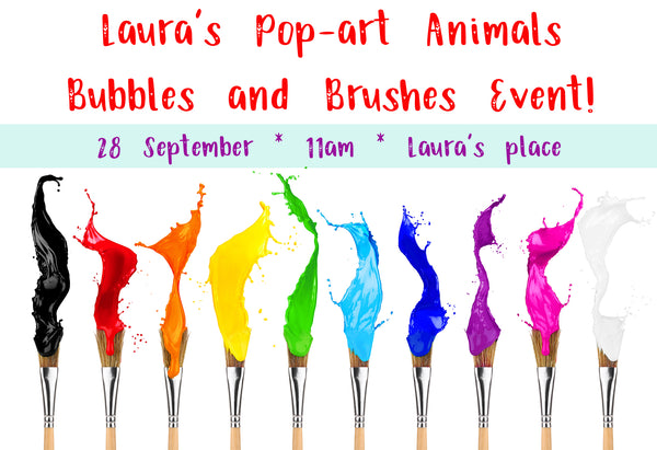 Bubbles and Brushes Event - Laura