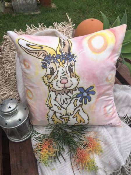 Tulip the Bunny - Cushion Cover