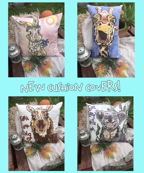 Set of 4 Cushion Covers