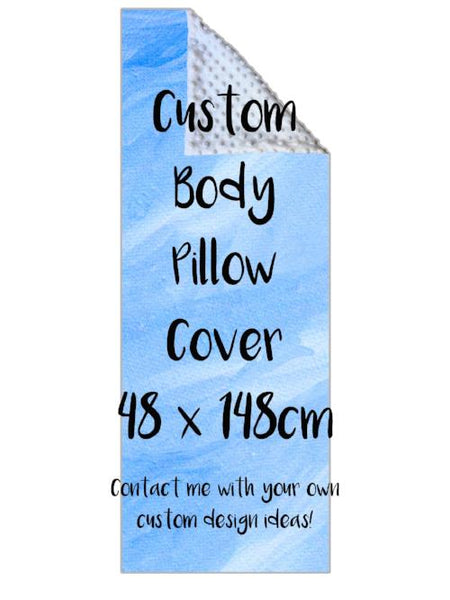 Custom Personalised Body Pillow / Blanket