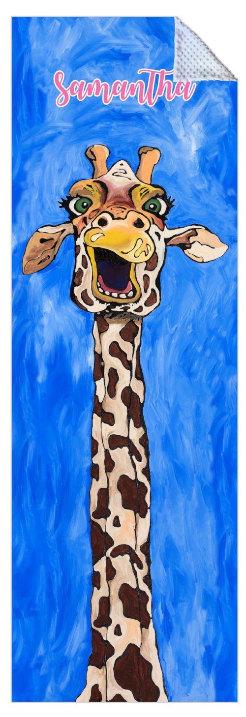 Betty the Giraffe blanket 1