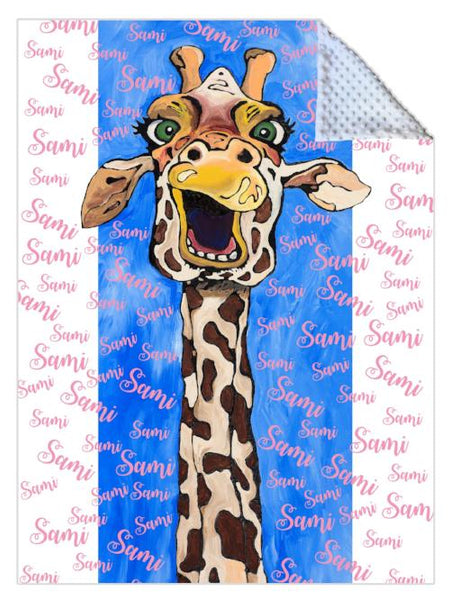 Betty the Giraffe blanket 2