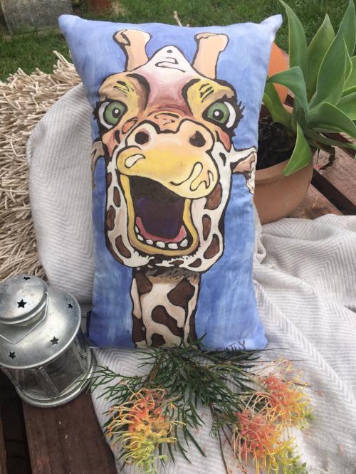 Betty the Giraffe - Cushion Cover