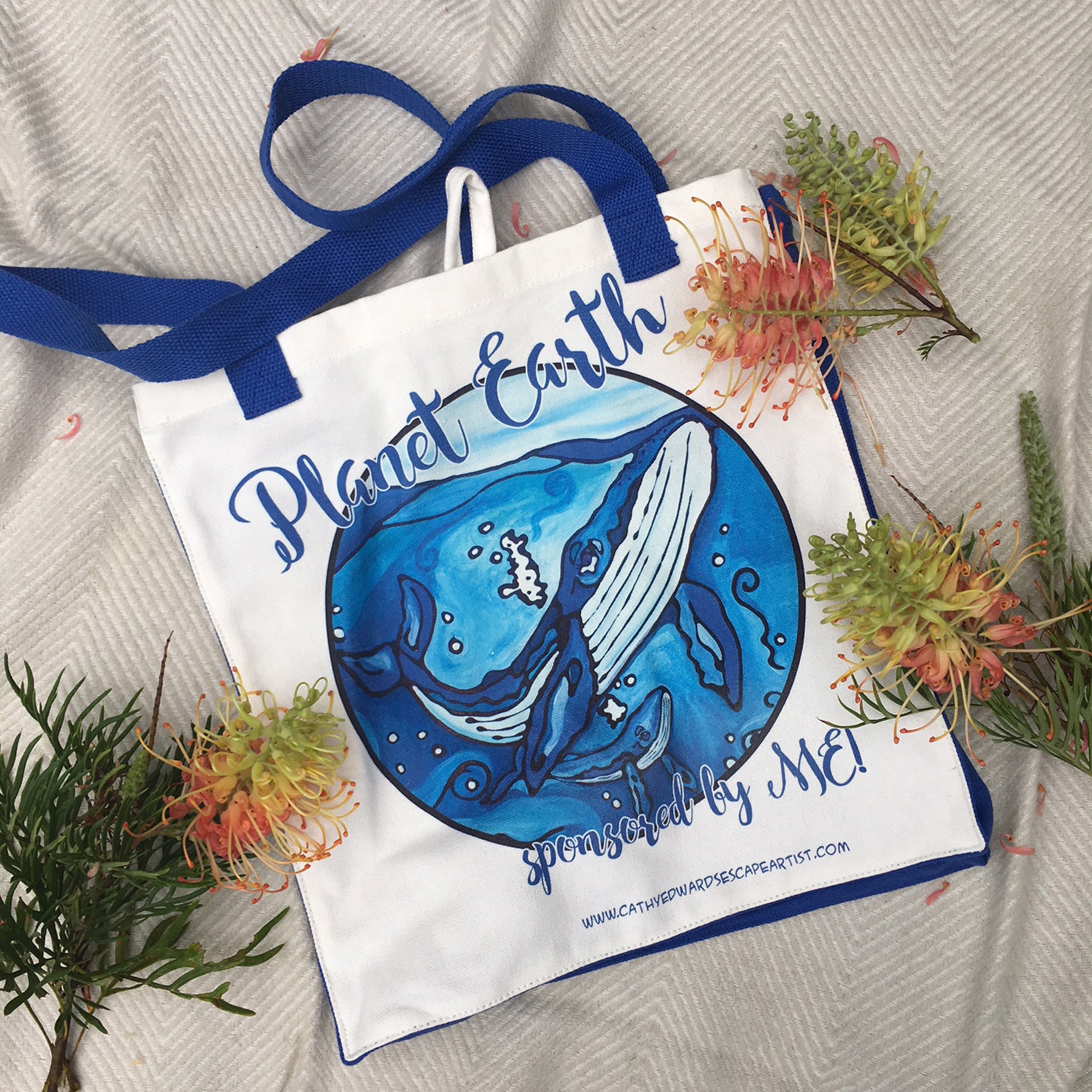 Premium Multi-Purpose Tote bag - Malibu the Whale